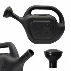 Regador de Jardim 5 Litros Com Bico Removível Preto ou Verde Jardinagem