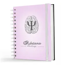 Agenda Planner Executivo Psicologia 2027 A5 Personalizada | 1 Dia Por Página | Capa Dura