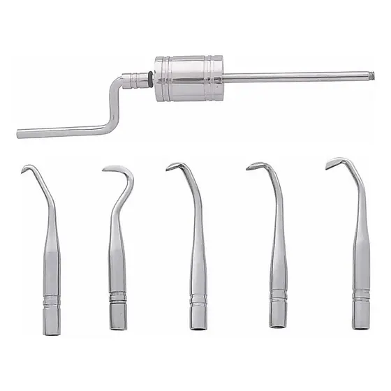 Saca Prótese com 5 Pontas Aço Inox