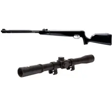 Carabina de Pressão Naja 2.0 5.5mm Pistão Nitro 60kg - Tag + Luneta 4x20