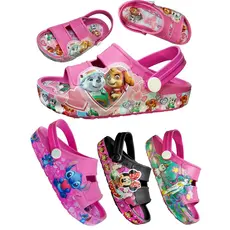Sandália Pro Infantil Menina Babuche Papete Chinelo Confortável leve personagens unicórnio Desenhos