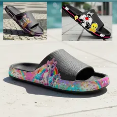 Chinelo Pala Slide Nuvem Papete Sandália Babuche Adulto Feminino Confortável e Leve ante derrapante
