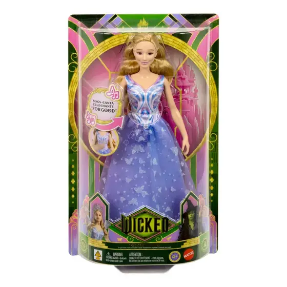 Boneca Glinda Filme Wicked For Good - Mattel Jfm10