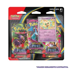 Cartas Pokémon Mega Evolução Fogo Fantasmagórico 19un Whimsicott - Copag 5678