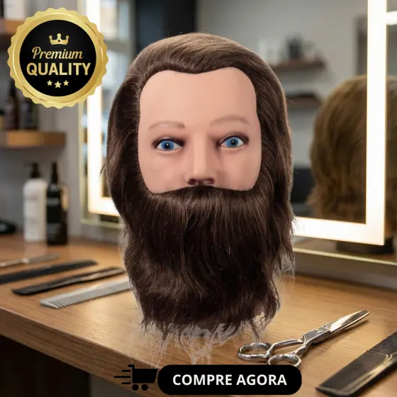 Manequim Masculino Com Barba Para Treinos