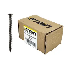 Parafuso Inox Auto Atarraxante Chata Phillips Stein 4,8X60 Caixa com 100 Peças