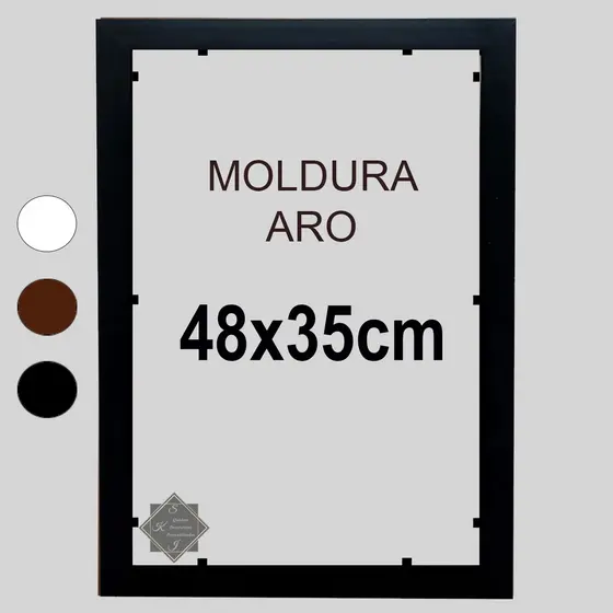 Moldura Quadro Aro 48x35cm