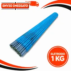 1kg Eletrodo Revestido Azul 6013 de 2,50mm Solda Elétrica Serralheiro