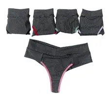 Kit Calcina Modeladora Fio Duplo Cintura Média Feminina Fitness Atividade Física Academia