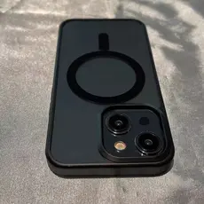Magnético Transparente Para Caixa De Carga Sem Fio iPhone 15promax 14 13 12 11 15 Pro Max XR Xs 14Plus Mini Capa De Silicone À Prova De Choque