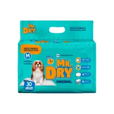 Tapete Higiênico Mr Dry para Cães 80x60 com 30 unidades