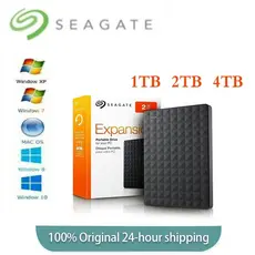 ⚡️⚡️ Seagate Original HD Externo Grande Capacidade 1TB 2TB 4TB External Hard Drive USB 3.0 Portable HDD Plug And Play