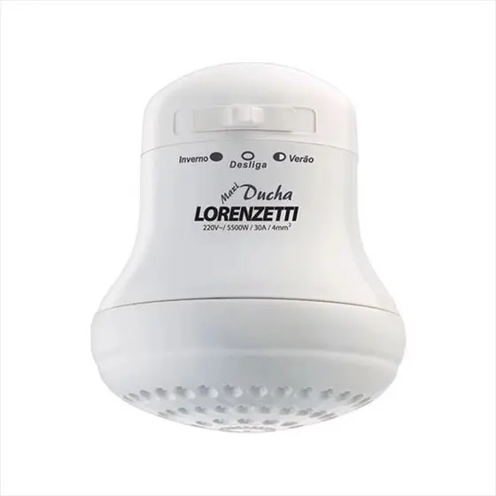 Chuveiro Elétrico Lorenzetti Maxi Ducha Ultra 127V 5500W