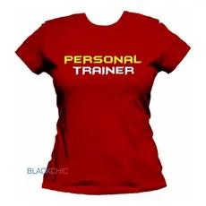 Camiseta Feminina Personal Trainer Camisa Academia Baby Look