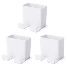 3 Suporte Multiuso De Parede Para Celular Controle Plástico Para Carregar Remoto Um Slot