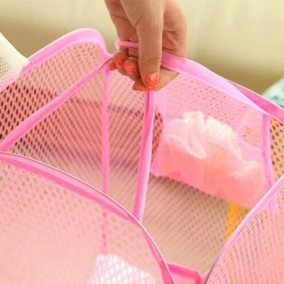 Cesto De  40x70Cm Caixa Cesto Dobrável Para Roupas E Brinquedos Cesto Infantil Caixa Organizadora Cozinha Quarto Casa