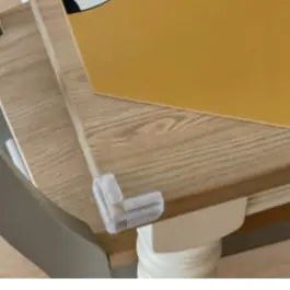 Kit 12 Protetor Quina De Mesa Em Silicone Com Adesivo Para Móveis Quarto Cozinha Promoção