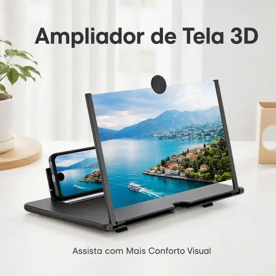 Amplificador De Imagem Tela Telefone Celular Amplificador De Imagem Tela Ultra Clara Luz Anti-Azul