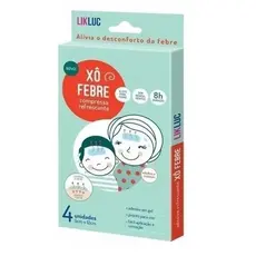 Compressa Refrescante para Alívio da Febre com Unidades Fever Friends Agpmed