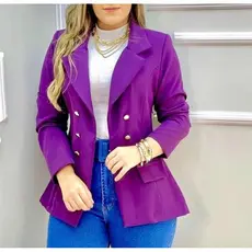 Blazer alfaiataria feminino Max/csaco, blezer com botoes, acinturado!