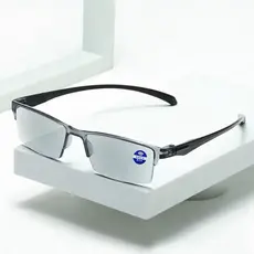 Óculos de Leitura Inteligente Anti Luz Azul Automático + Estojo Premium | +1 a +6 | Ideal para Celular e Computador