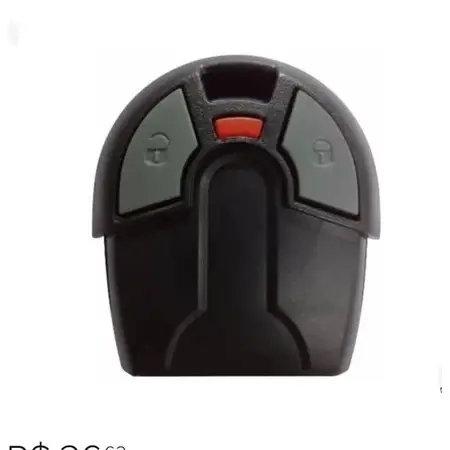 Controle Cabeça Fiat Preto Alarme Fks, Sistec, Steson, Wr