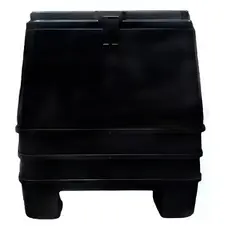 Bau Bauleto Mn3 126l Motoboy Moto Plástico Injetado Preto