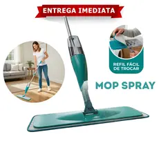 Mop Spray Fit Mágico Rodo Com Reservatório