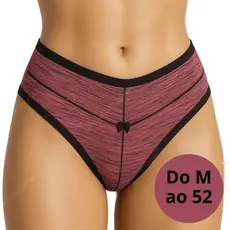 Kit 10 Plus Size Firmadora Leve Compressão com Cós Alto - Firma N/P