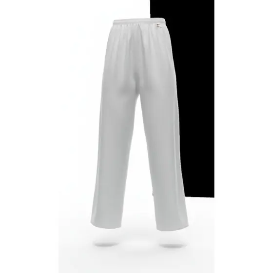 Calças  Branca Uniforme Unissex sem bolso
