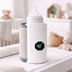 Aquecedor Mamadeira Garrafa  Portátil Recarregável Sem Fio Digital Aquece Leite  Baby