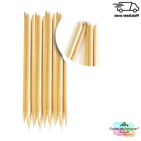 Palito De Laranjeira Descartáveis 100 Unidades