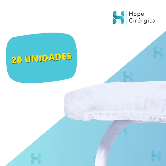 Lençol Descartável TNT Branco Maca Soft 2,00x0,90 C/ Elástico 20 Unidades Anvisa