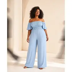 Macacão Feminino Tamanho 38 ao 60 Slin ao Plus Size Longo Largo Elegante Não Marca