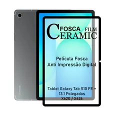 Película Fosca Para Tablet Galaxy Tab S10 FE + (S10 FE Plus) - 13.1 Pol. - X620 / X626