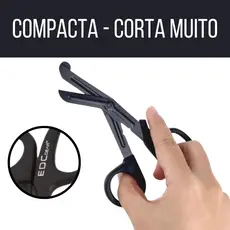 Tesoura Ponta Romba Edc Aph Resgate Original Primeiros Socorros Resgate Profissional