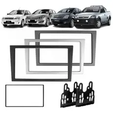 Moldura 2 Din  Dvd Multimidia Corsa Maxx Joy Montana Meriva Vectra Gt Vectra Elite
