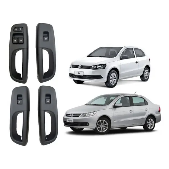 Moldura Puxador Porta Vidro Elétrico Gol Saveiro Voyage G5 G6 G7