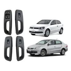 Moldura Puxador Porta Vidro Elétrico Gol Saveiro Voyage G5 G6 G7