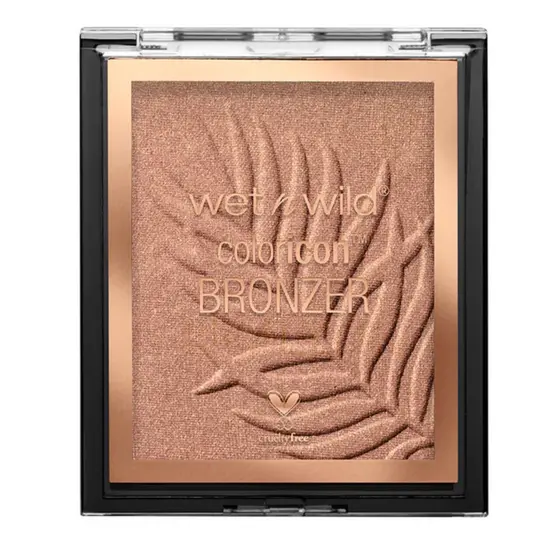 Bronzer Facial Wet N Wild Iluminador Glow Natural Longa Duração Efeito Bronzeado Color Icon Bronzer