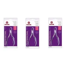 3 Alicate De Cutícula Mundial Aço Inox  777 P/ Manicure