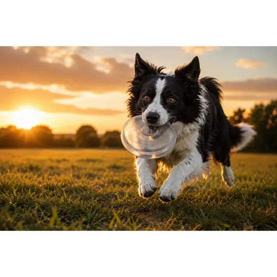 Brinquedo Pet Frisbee para Cães - Transparente, Maleável, Pet, Interativo, Leve