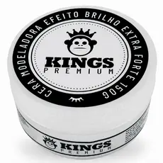 Pomada Cera Modeladora Kings – Fixação, Estilo e Acabamento Profissional