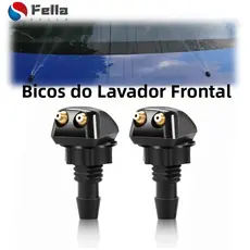 2Pcs Bocal Universal Do Limpador De Pára-Brisas Frontal/Pulverizador De Água De Saída Para Carros/Portátil Automático