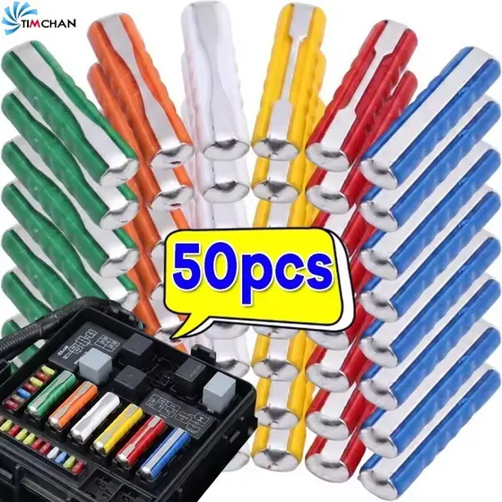 [Brilhante] 50/30/20 Unidades GBC Fusível De Carro Estilo Oriental-Ferramentas De Reparo-Para Proteção De Circuito De Má