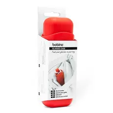 Estojo Case Óculos Bobino Glasses Case Vermelho com Gancho Organizador Bolsa