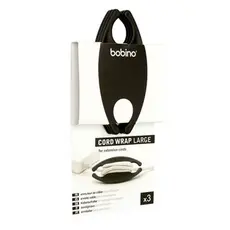 Kit Organizador de Cabo Grande Bobino - Cord Wrap Large - 3 Unidades