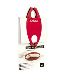Organizador Cabos Bobino Grande Sortido Cord Wrap Fios Grossos G 3 Un
