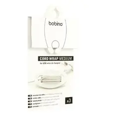 Kit Organizador de Cabo Médio 3 unidades - Bobino