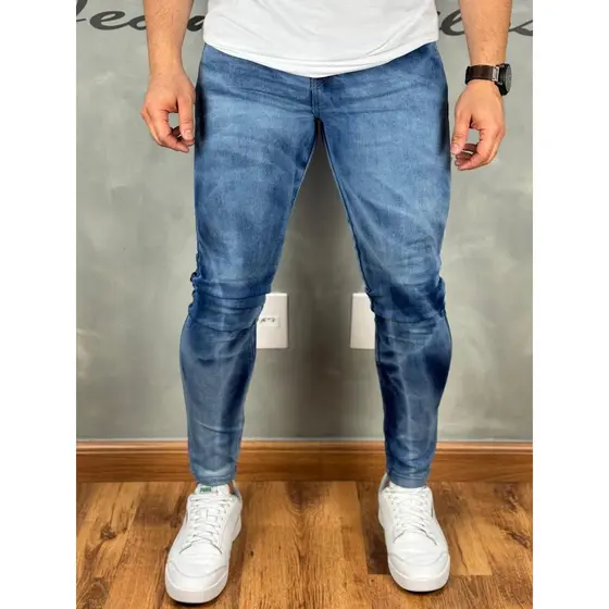 Calça Jeans Básica Premium Modelagem Skinny 07